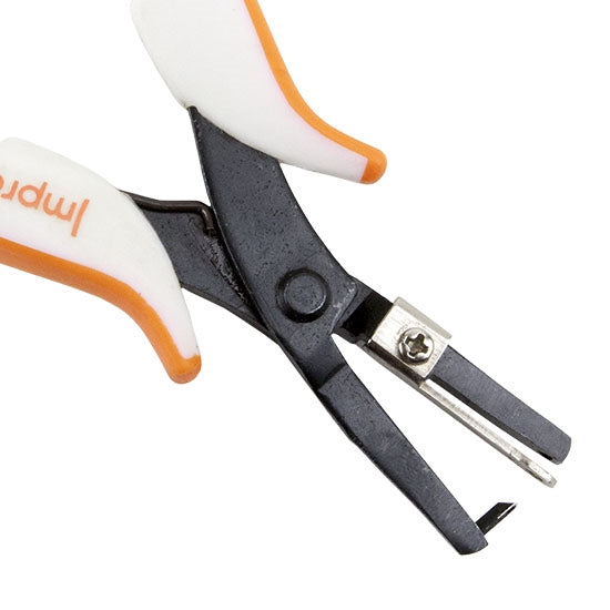 Cutters - Heart Hole Punch Pliers - 1.6mm with white and orange grips