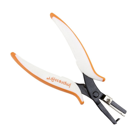 Cutters - Heart Hole Punch Pliers - 1.6mm with white and orange grips