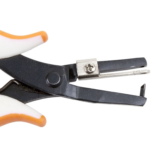 Cutters - Heart Hole Punch Pliers - 1.6mm with white and orange grips