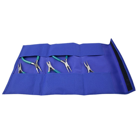 Plier Set - Deluxe 5 Piece set in blue case