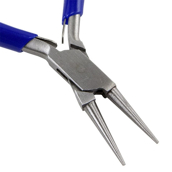 Pliers - Ultra Fine Round with blue grips