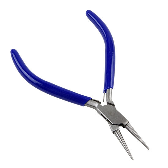 Pliers - Ultra Fine Round with blue grips