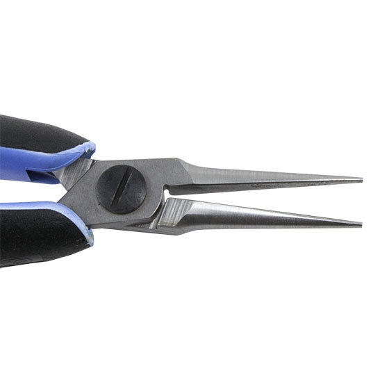 Pliers - Lindstrom RX Series -  Long Needle Nose with black and blue grips