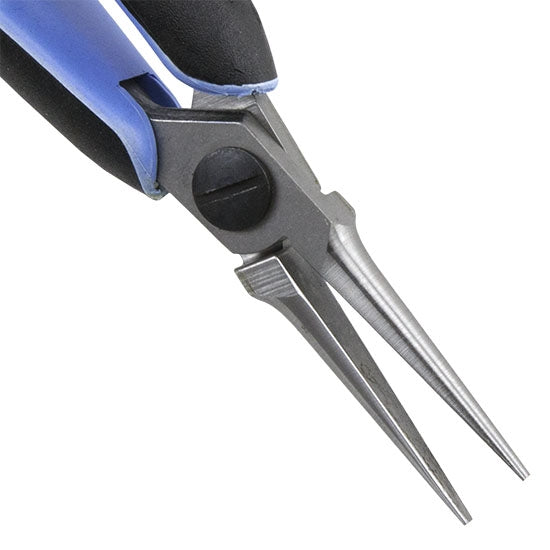 Pliers - Lindstrom RX Series -  Long Needle Nose with black and blue grips