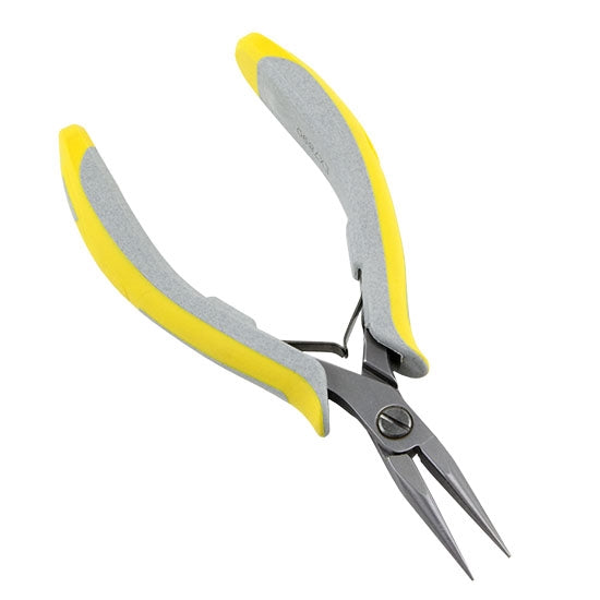 Pliers - Lindstrom EX Series - Chain Nose with yellow and grey grips