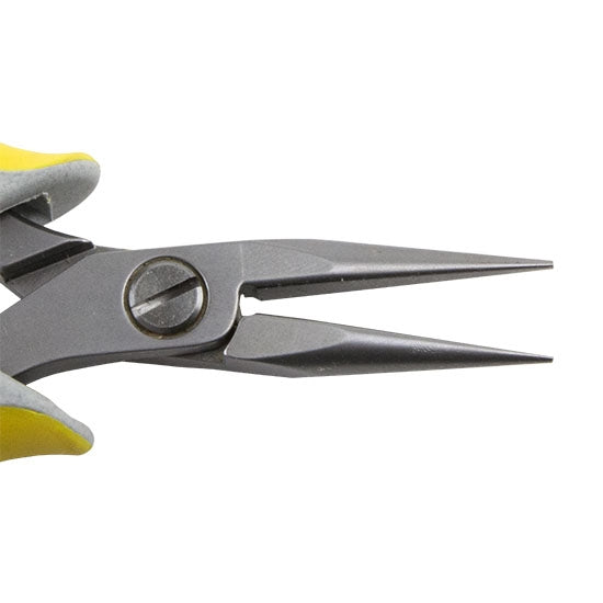 Pliers - Lindstrom EX Series - Chain Nose with yellow and grey grips