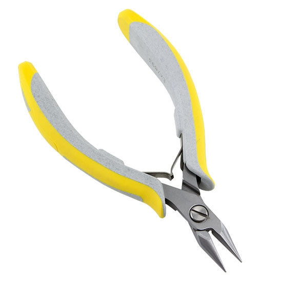 Pliers - Lindstrom EX Series -  Short Chain Nose with yellow and grey grips