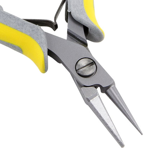 Pliers - Lindstrom EX Series -  Round & Flat Nose Combo with yellow and grey grips