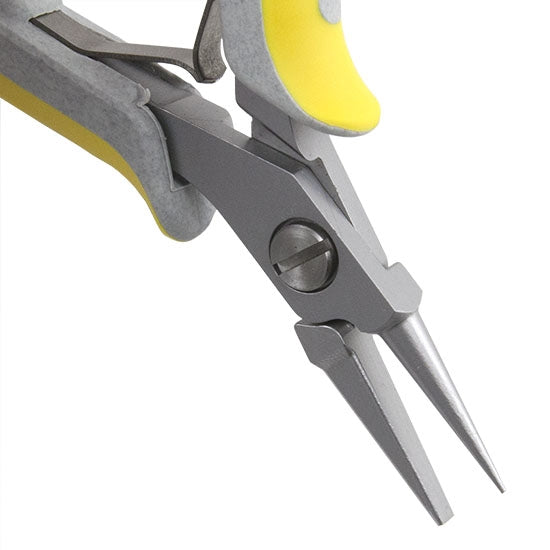 Pliers - Lindstrom EX Series -  Round & Flat Nose Combo with yellow and grey grips