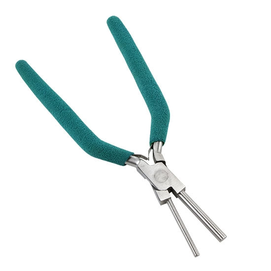 Wubbers® Round Mandrel Pliers - Medium with green grips