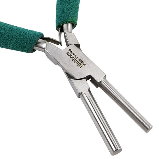 Wubbers® Oval Mandrel Pliers - Medium with green grips