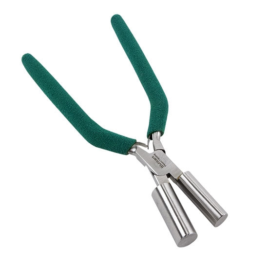 Wubbers® Oval Mandrel Pliers - Jumbo with green grips