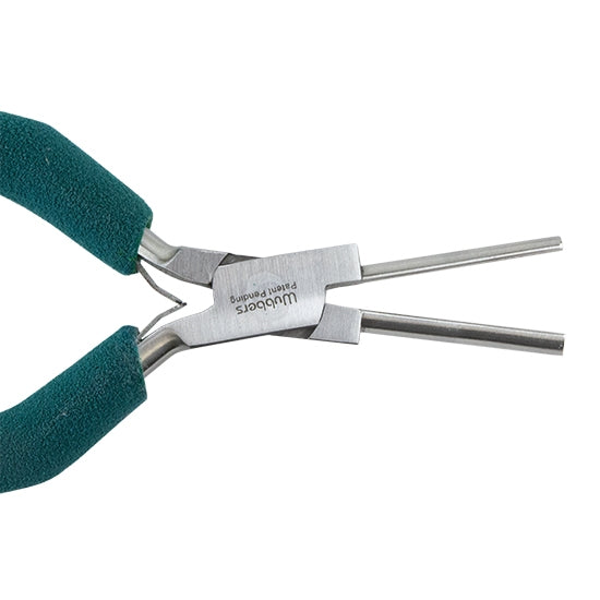 Wubbers® Half Round Mandrel Pliers - Small with green grips