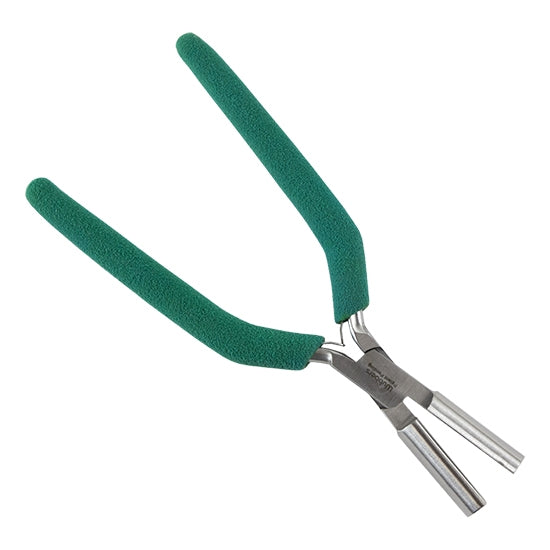 Wubbers® Half Round Mandrel Pliers - Large with green grips