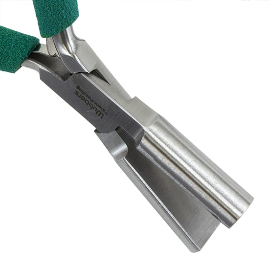 Wubbers® Half Round Mandrel Pliers - Large with green grips