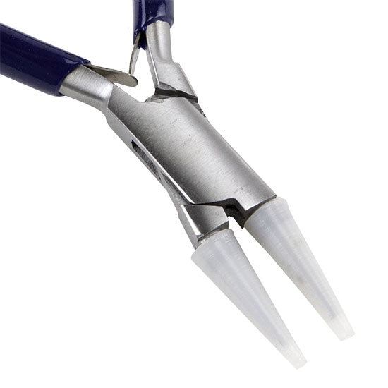 Pliers - Round - Large Nylon Jaw with blue grips