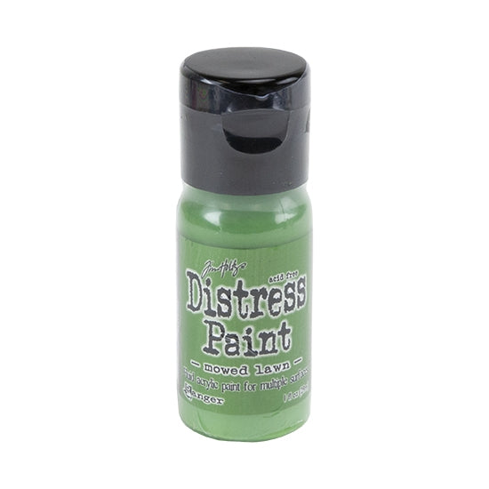 Bottle of Tim Holtz Distress® Paint - Mowed Lawn - 1oz