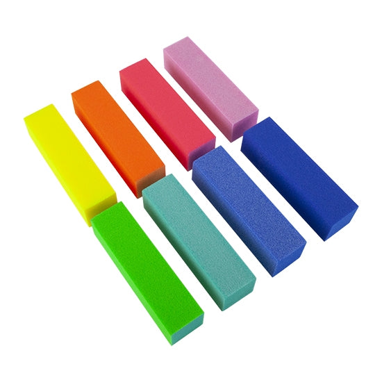 Soft & Flexible Sanding Block - 1 Block in a rainbow of colors