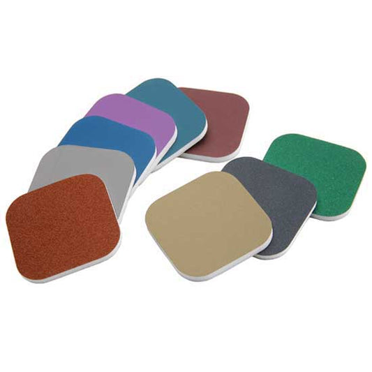 Micro Mesh Polishing Pads Use to refine metal clay greenware and finish all metals. Micro Mesh polishing film is a premium polishing paper. Smooth metal-clay edges with micro-mesh sanding pads. Use for both pre- and post-fire polishing. Grits include 1500, 1800, 2400, 3200, 3600, 4000, 6000, 8000, & 12000.