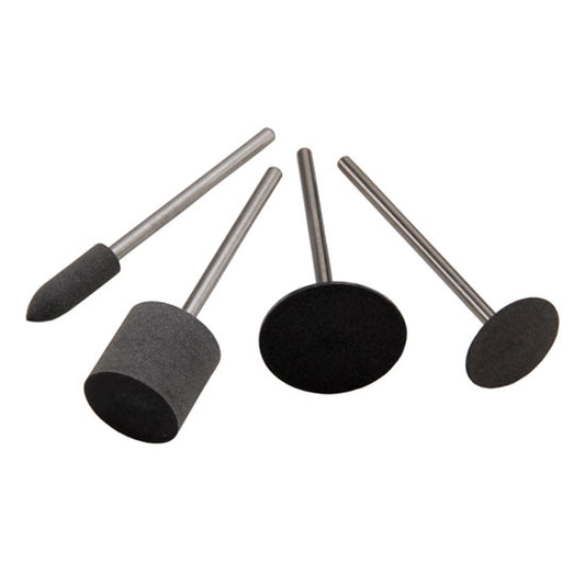 Silicone Polisher - Black Barrel Set - Set of 4