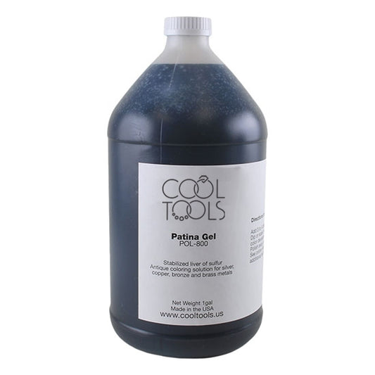 Cool Tools Patina Gel - Liver of Sulfur in Gel Form - 1 Gallon jug