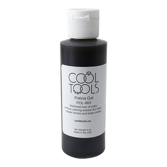 Cool Tools Patina Gel - Liver of Sulfur in Gel Form - 4 oz