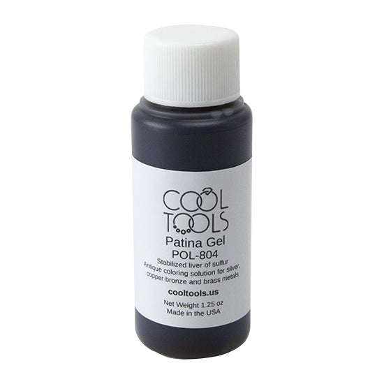 bottle of Cool Tools Patina Gel - Liver of Sulfur in Gel Form - 1.25 oz