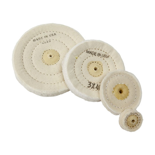 Fine Weave Finex Muslin Polishing Buff in 4 sizes