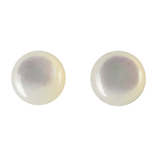 Mother of Pearl - Cabochon Round 6mm Pkg/2