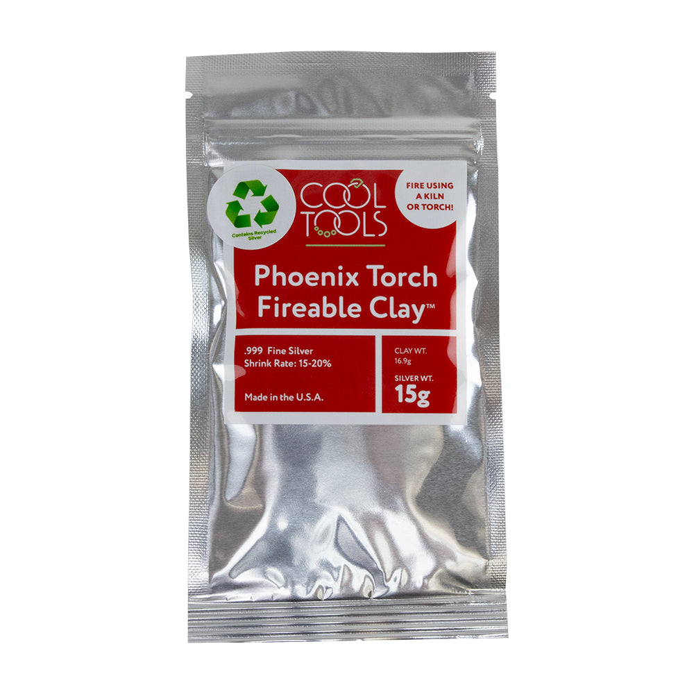 15g package of Phoenix Torch Fireable Clay™ - Fine Silver