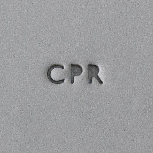 Quality Stamp for Wet Clay - CPR - 2mm 1-5/8" long CPR quality marking stamp for wet clay. A "quality mark" is the little number or letters that indicate what metal and purity is used in an item made of a precious metal. By law, this stamp can only be used to mark an item that is made from Copper. Each stamp has been calibrated with placement, legibility and shrinkage of clay in mind. Sized at just 2mm x 5.6mm, placement is easier than ever. impression in clay