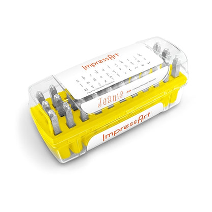 Jeanie Letter Stamps - Lower Case 4mm - Cool Tools