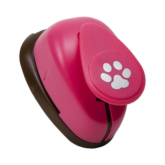 pink Paper Punch - Paw