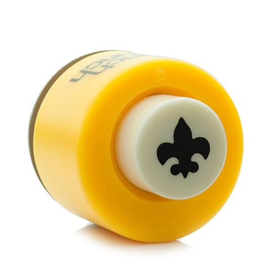 yellow Punch Bunch Paper Punch - Mini Fleur De Lis