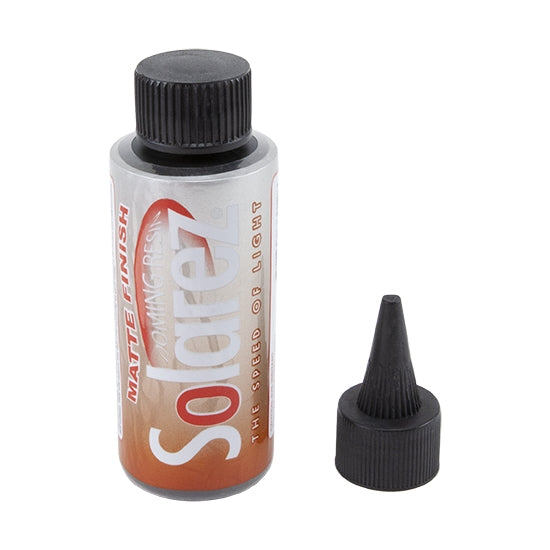 bottle of Solarez® UV Cure Matte Finish Doming Resin - 2 oz with tip