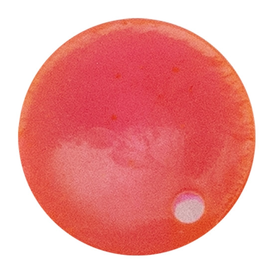 Sample of Transparent Liquid Epoxy Resin Dye - Peach Blossom