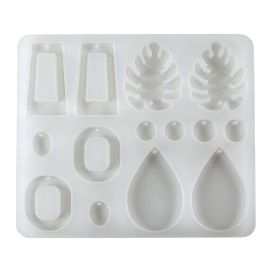 Silicone Jewelry Mold for Resin - Monstera & More