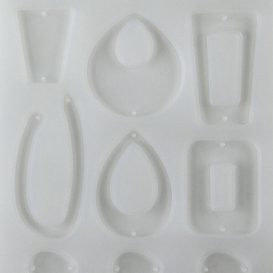 Silicone Jewelry Mold for Resin - Dangling 2