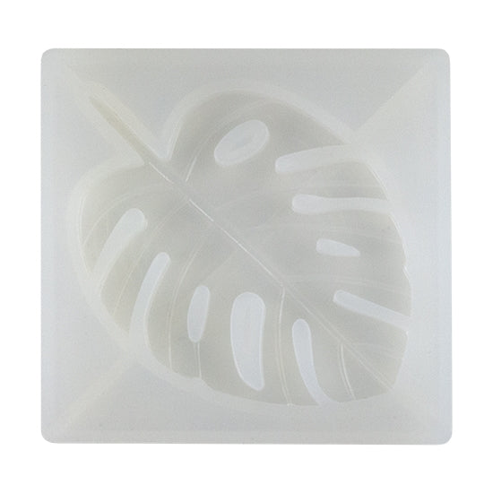 Silicone Jewelry Mold for Resin - Monstera Leaf