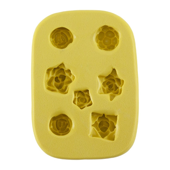 yellow Silicone Jewelry Mold - Succulents