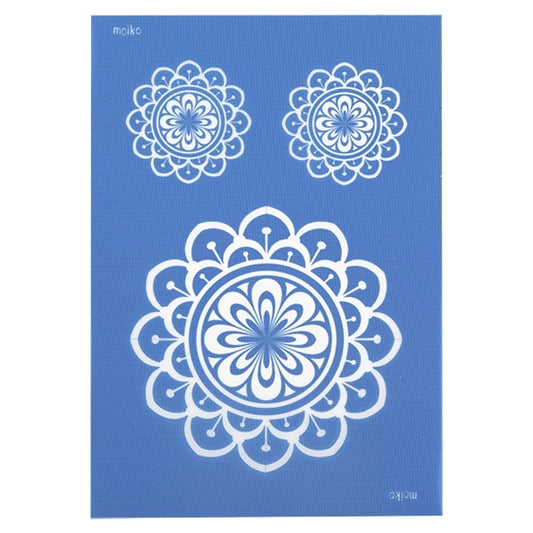 blue Moiko Silk Screen - Style 2.11