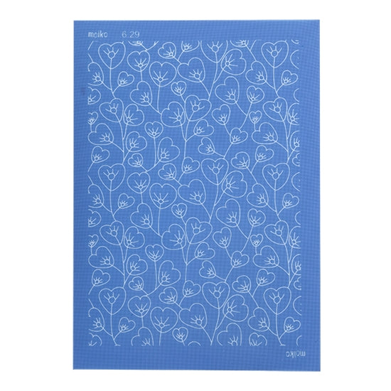 blue Moiko Silk Screen - Style 6.29