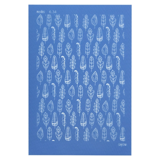 blue Moiko Silk Screen - Style 6.34