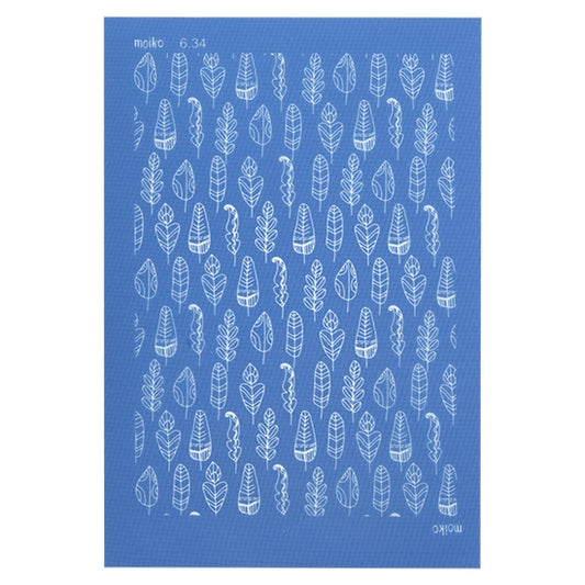 blue Moiko Silk Screen - Style 6.34