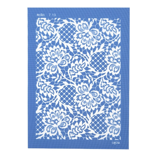 blue Moiko Silk Screen - Style 7.19