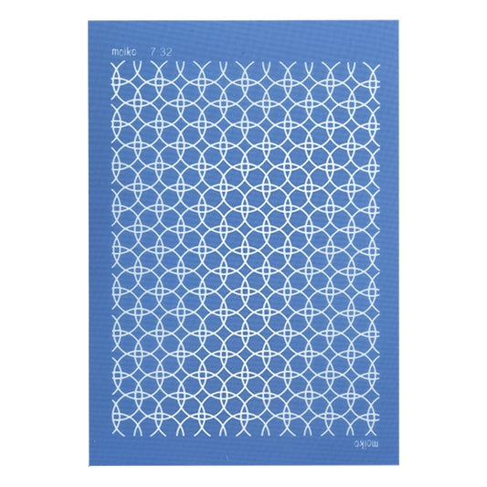 blue Moiko Silk Screen - Style 7.32