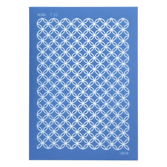 blue Moiko Silk Screen - Style 7.33