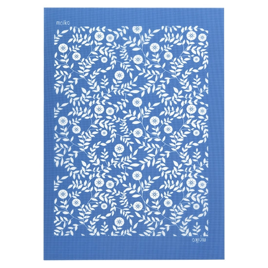 blue Moiko Silk Screen - Style 8.07