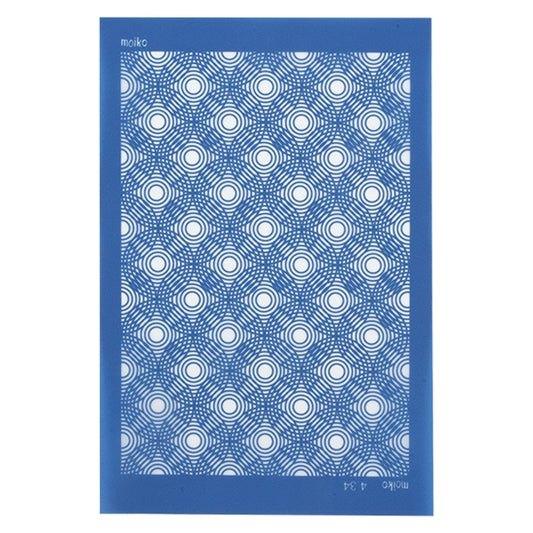 blue Moiko Silk Screen - Style 4.34