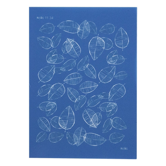 blue Moiko Silk Screen - Style 11.34